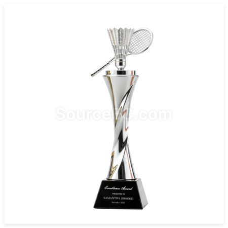 Customization Badminton Resin Trophy Corporate Gifts