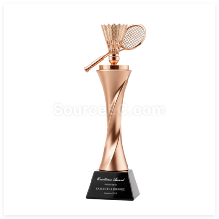 Customization Badminton Resin Trophy Corporate Gifts