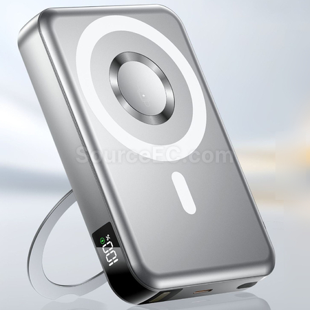 Customization 4-in-1 Foldable Bracket Magnetic Power Bank Corporate Gifts