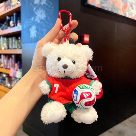 Customization Football Bear Pendant Keychain Corporate Gifts