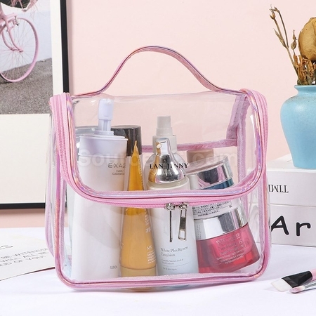 Customization PVC Transparent Waterproof Makeup Bag Corporate Gifts