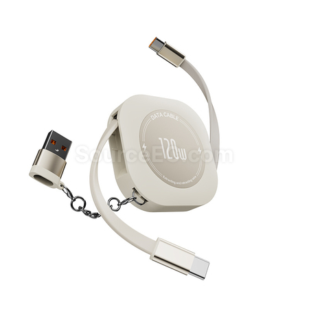 Customization Retractable Storage Fast Charging Data Cable Corporate Gifts