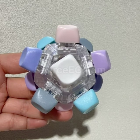Customization 12-Key Round Ball Fidget Stress Relief Toy Corporate Gifts