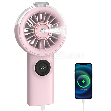 Customization Handheld Charging Spray Fan Corporate Gifts