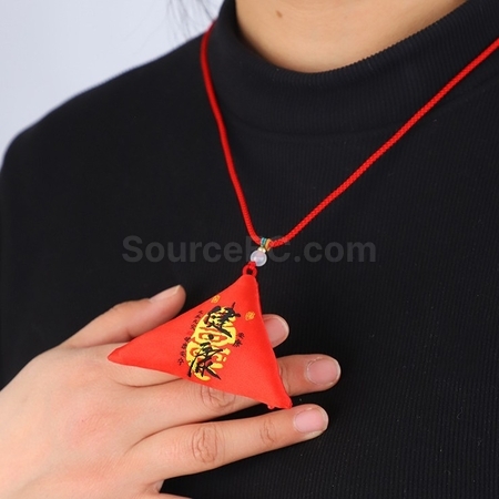 Customization Triangular Safety Blessing Pouch Corporate Gifts