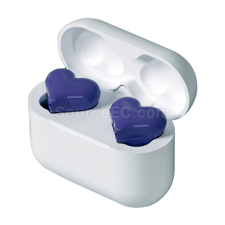 Customization Heart-shaped in-ear Bluetooth Earphones Corporate Gifts