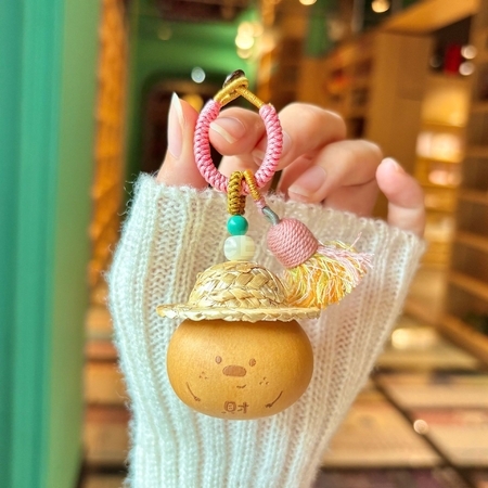 Customization Natural Gourd Pendant Corporate Gifts