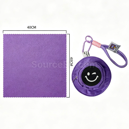Customization Smiley Face Quick-Drying Towels Corporate Gifts