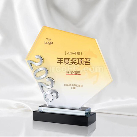 Customization 2026 Crystal Award Corporate Gifts