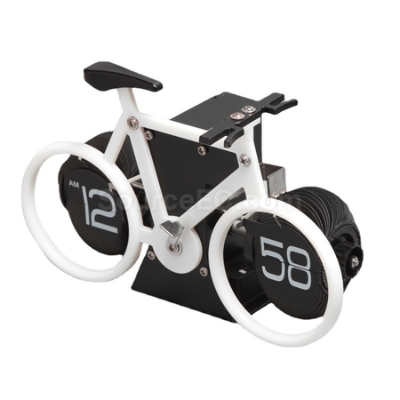 Customization Retro European Bicycle-shaped Flip Clock Corporate Gifts