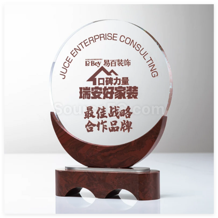 Customization Crystal Marble Trophy Corporate Gifts