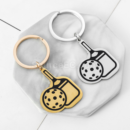 Customization Pickball Keychain Corporate Gifts