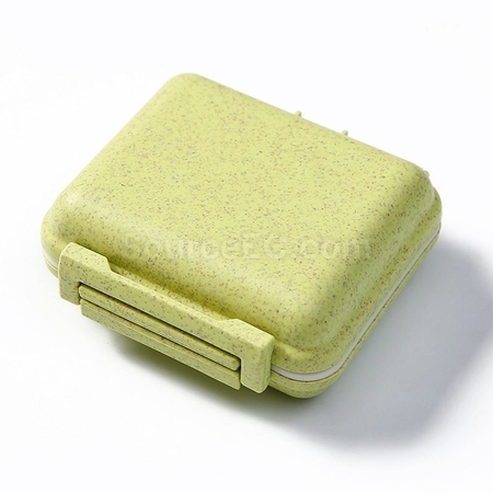 Customization Portable Wheat Grain Medicine Box Corporate Gifts
