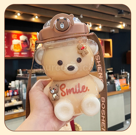 Customization Bear-shaped water bottle Corporate Gifts