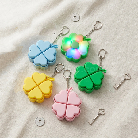 Four-Leaf Clover Stress Relief Keychain