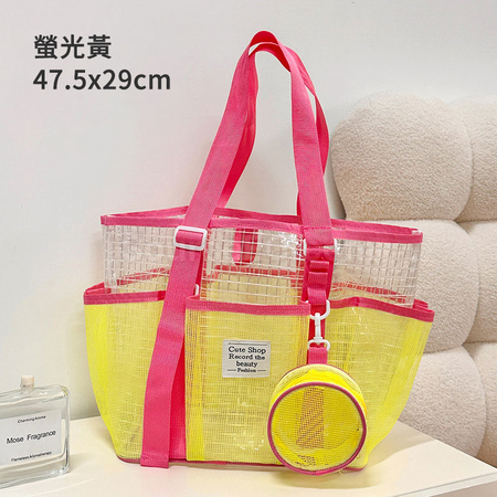 Customization Dry‑Wet Separation Breathable Mesh Tote Bag Corporate Gifts
