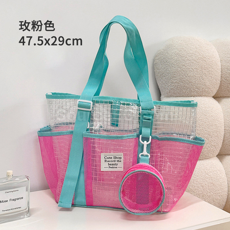 Customization Dry‑Wet Separation Breathable Mesh Tote Bag Corporate Gifts