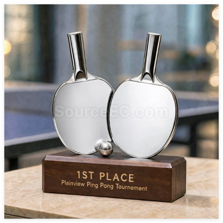 Customization Table Tennis Resin Trophy Corporate Gifts