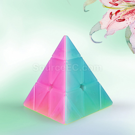 Customization Jelly Color Magic Cube Corporate Gifts