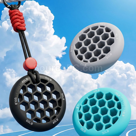 Customization Adjustable Strength Honeycomb Silicone Grip Strengthener Corporate Gifts