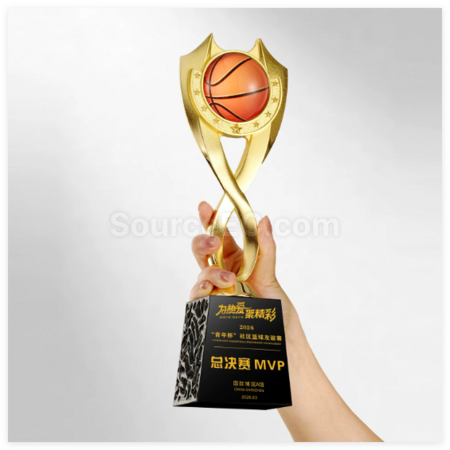 Customization Basketball Metal Trophy Corporate Gifts