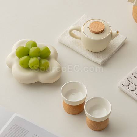 Customization Light‑Luxury Ceramic Teapot and Teacup Gift Set Corporate Gifts