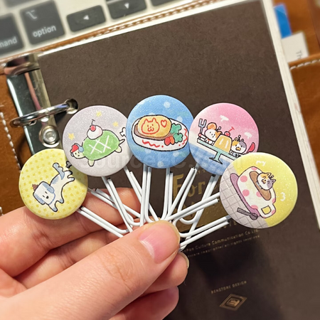 Mini Badge Paper Clip