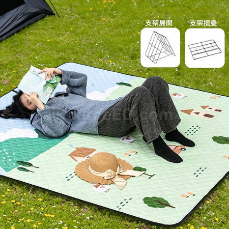 Customization Outdoor Picnic Mat with Backrest Corporate Gifts