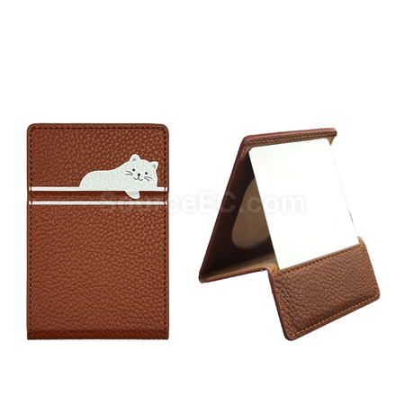 Customization Magnetic Mirror Card Holder Stand Corporate Gifts