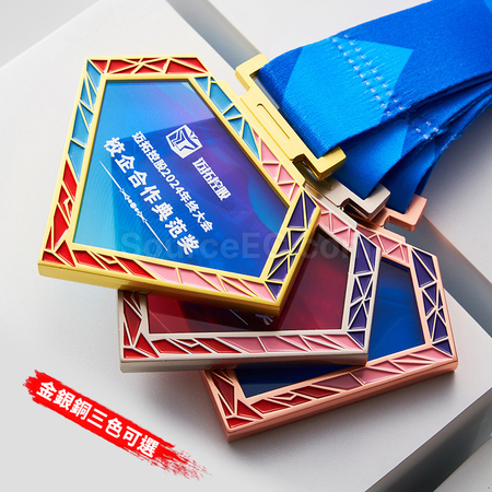 Customization Metal Crystal Medal Corporate Gifts