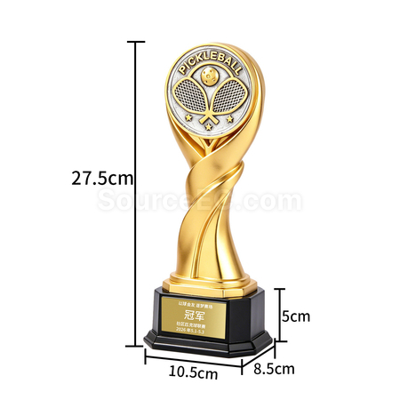 Customization Pickleball Trophy Corporate Gifts