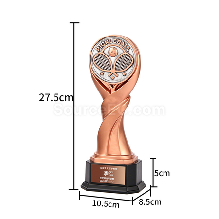 Customization Pickleball Trophy Corporate Gifts