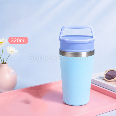Customization Portable Travel Coffee Mug, Stainless‑Steel Insulated Cup Corporate Gifts