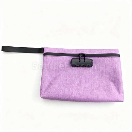 Customization Anti‑theft Password Lock Pouch for Document Storage Corporate Gifts