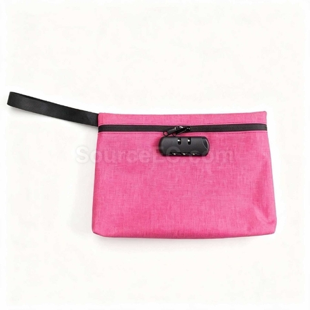 Customization Anti‑theft Password Lock Pouch for Document Storage Corporate Gifts