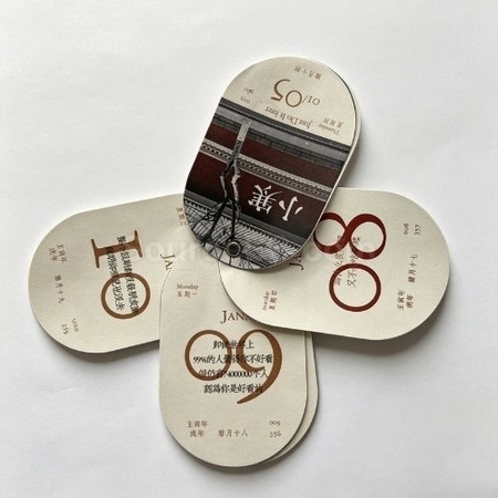 Customization Tearable Rotating Desk Calendar Corporate Gifts