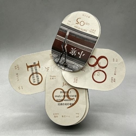Customization Tearable Rotating Desk Calendar Corporate Gifts