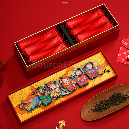 Customization Paper-Cut Tea Gift Box Corporate Gifts
