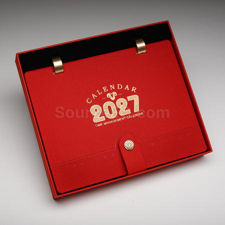 Customization Fabric-Textured Calendar Corporate Gifts