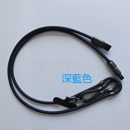 Customization 240W Multifunctional Mobile Phone Crossbody Lanyard Data Charging Cable Corporate Gifts