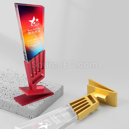 Customization Color Crystal Trophy Corporate Gifts