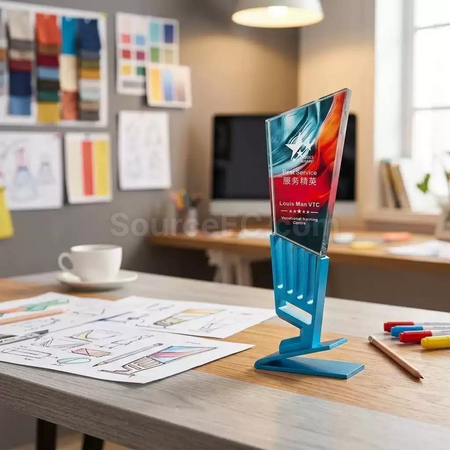 Customization Color Crystal Trophy Corporate Gifts