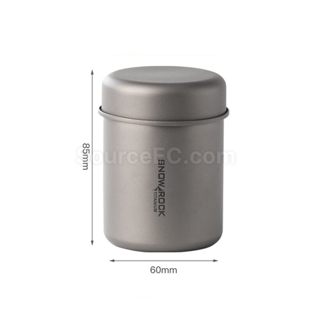 Customization Pure Titanium Tea Can Corporate Gifts
