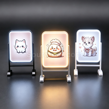Customization Mini Rotating Light Sign Corporate Gifts