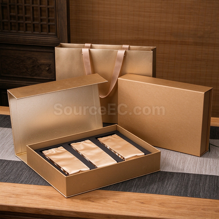 Customization Paper-Cut Tea Gift Box Corporate Gifts