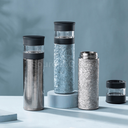 Pure titanium thermos cup