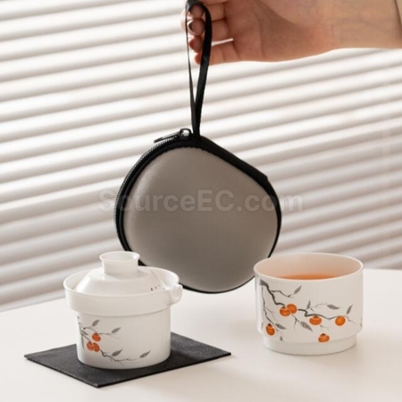 Customization Portable Travel Kung Fu Tea Set Corporate Gifts