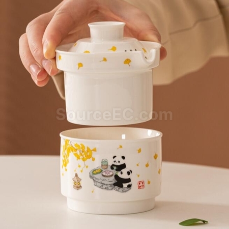 Customization Portable Travel Kung Fu Tea Set Corporate Gifts
