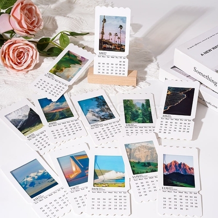 Customization Transparent Film Calendar Corporate Gifts