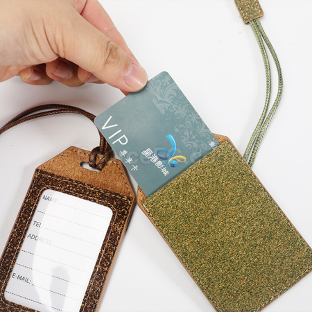 Customization Coffee Grounds Tea LeavesAnd Cork Luggage Tags Corporate Gifts